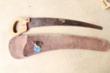 Pruning Saw in Leather Case