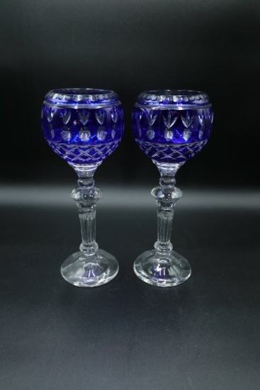 Pair Cut-to-Clear Candlesticks