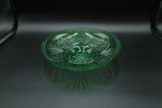 Cut to Clear Glass Bowl