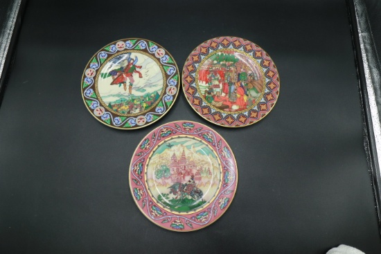 3 Villeroy & Boch Collector Plates