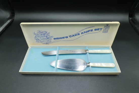 Kirk & Matz Bride's Cake Knife Set