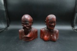 Asian Wooden Couple