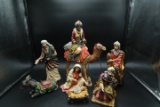Creche with Nativity Scene