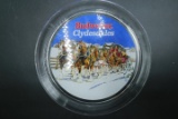 Budweiser Clydesdale Glass Tray