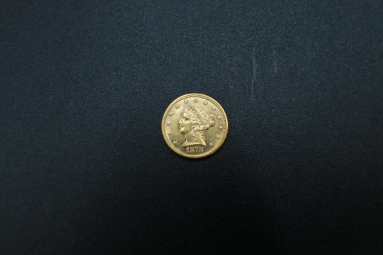 1878 $2.5 Liberty Gold Coin