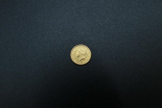 1852 $1 Type 1 Gold Coin