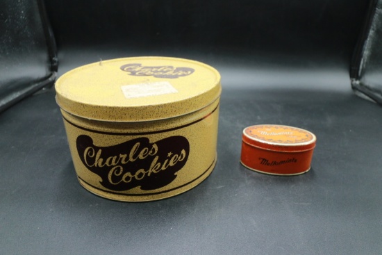 Charles Chip Tin & Mellow Mints Tin