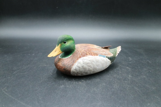 Wooden Mallard Duck Decoy