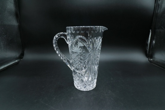 Crystal Pineapple Pattern Pitcher