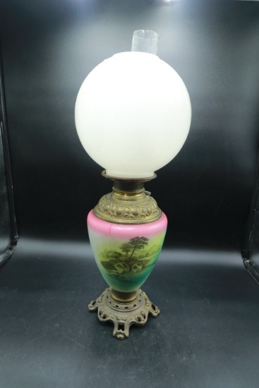 Antique Oil Lamp