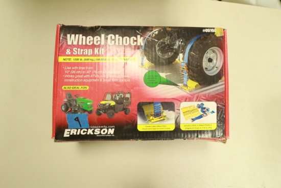 Wheel Chock & Strap Kit