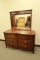 Howards Heide Furniture Mahogany Dresser with Mirror