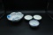 3 Asian Style Bowls & 1 Blue Danube
