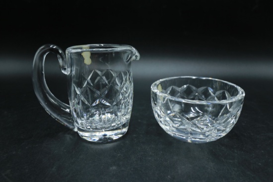 Waterford Crystal Sugar & Creamer