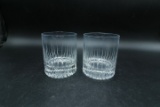 2 Marquis Waterford Old Fashioned Glasses