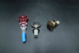 Rosenthal Versace Bottle Stopper & 2 Additional Wine Stoppers