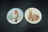 2 Goebel Animal Plates