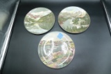 3 Royal Doulton Collector Plates