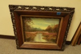 Oil on Canvas in Victorian Frame, By Stolz