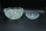 2 Vintage Glass Bowls