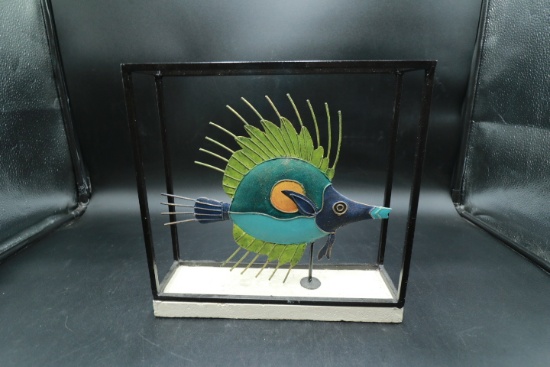 Metal Fish Figurine