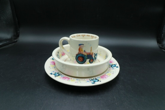 3 Piece English Old Macdonalds Kids Set