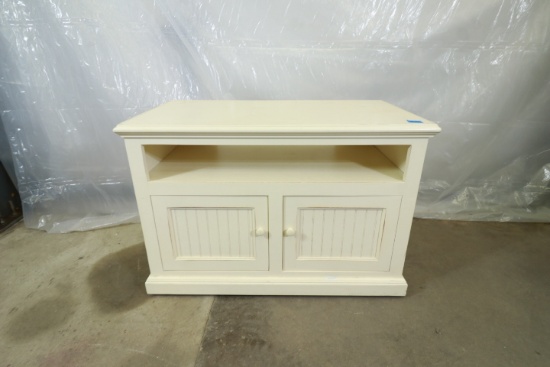 White Painted TV Stand