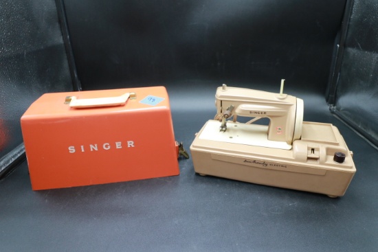 Singer Sew Handy Sewing Machine In Case