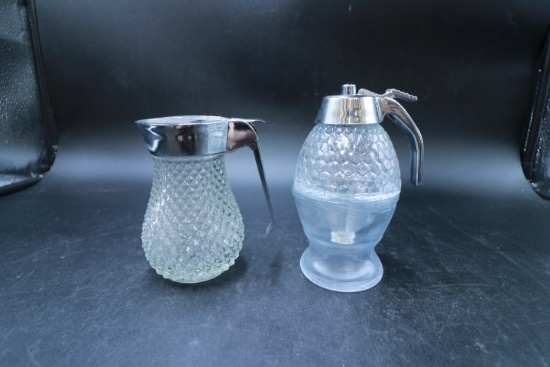 Honey Server And Syrup Pitcher