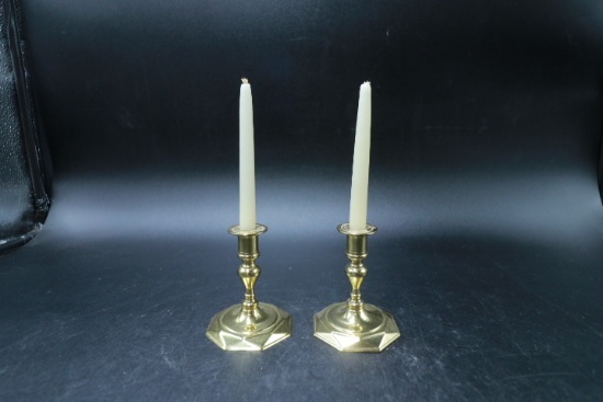 Pair of Baldwin Candlesticks