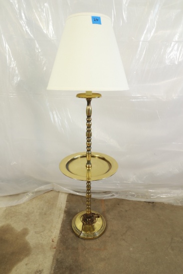 Brass Floor Table Style Lamp
