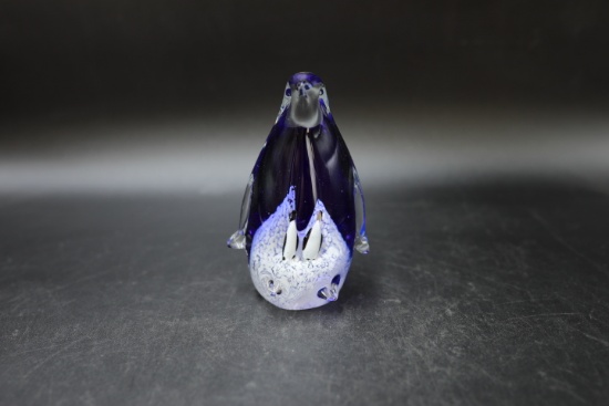 Blown Glass Penguin