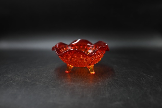 Hobnail Jeanette Glass Bowl