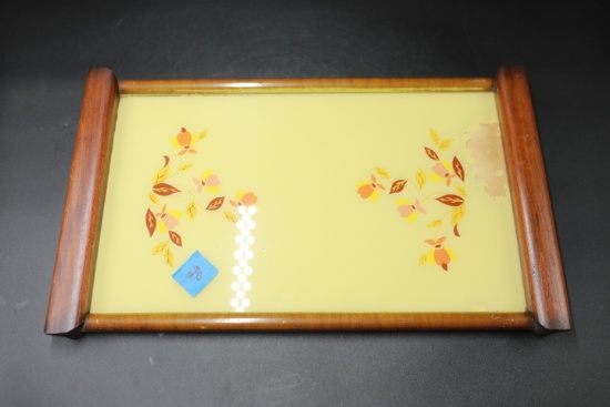Jewel Tea Autumn Leaf Tray