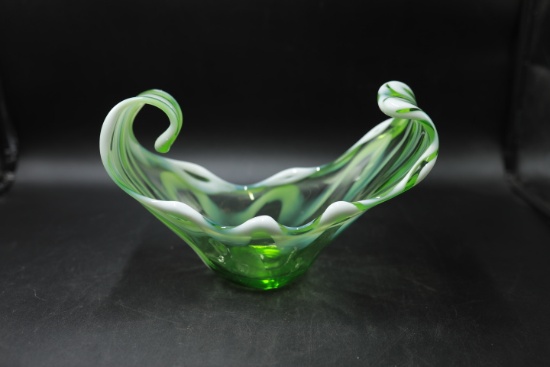 Art Glass Center Bowl
