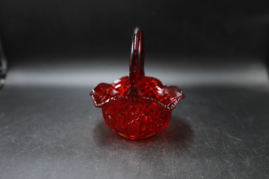 Jeanetter Glass Basket