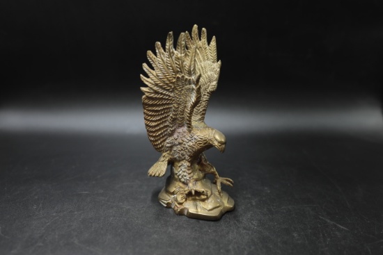 Brass Eagle Figurine