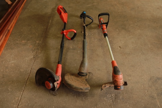 3 Electric Weedeaters