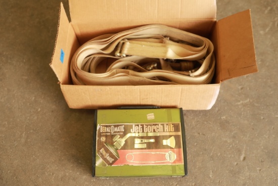 Heavy Duty Straps & Torch Set