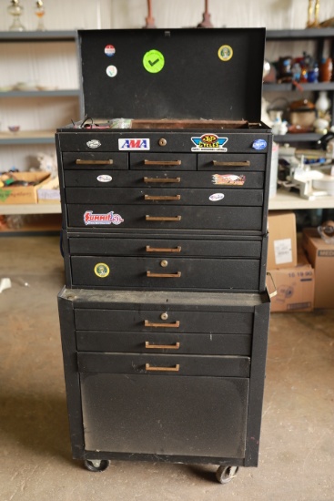 3 Piece Tool Box & Contents