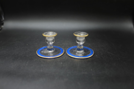 Depression Era Candlesticks