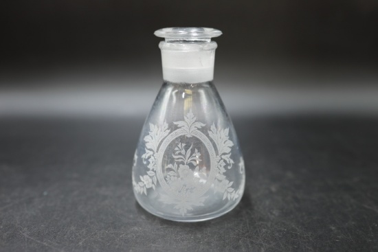 Frosted Glass Decanter