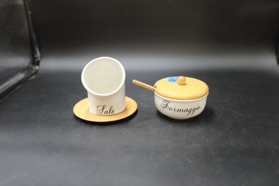Modern Sugar & Creamer