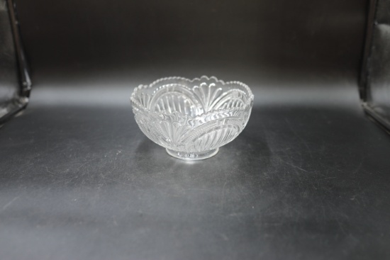 Pressed Glass Bowl