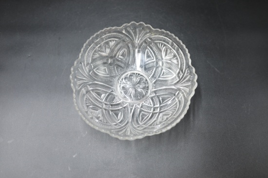 Victorian Pressed Glass Bowl