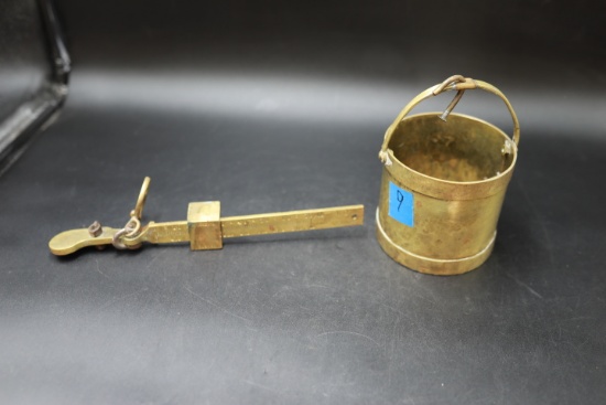 Winchester Brass Scale & Bucket