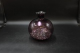 Amethyst Glass Vase