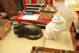 Vintage Ceramic Cat Figurines