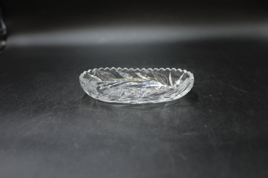 Crystal Relish Tray