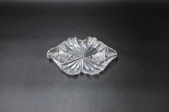 Cut Crystal Divided Tray
